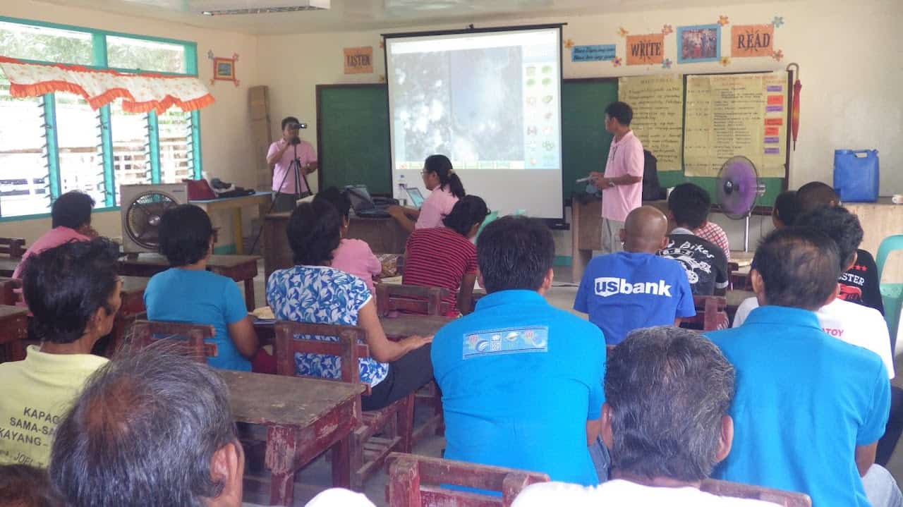 Focus group discussion in Barangay Bebeladan for CCRES Project
