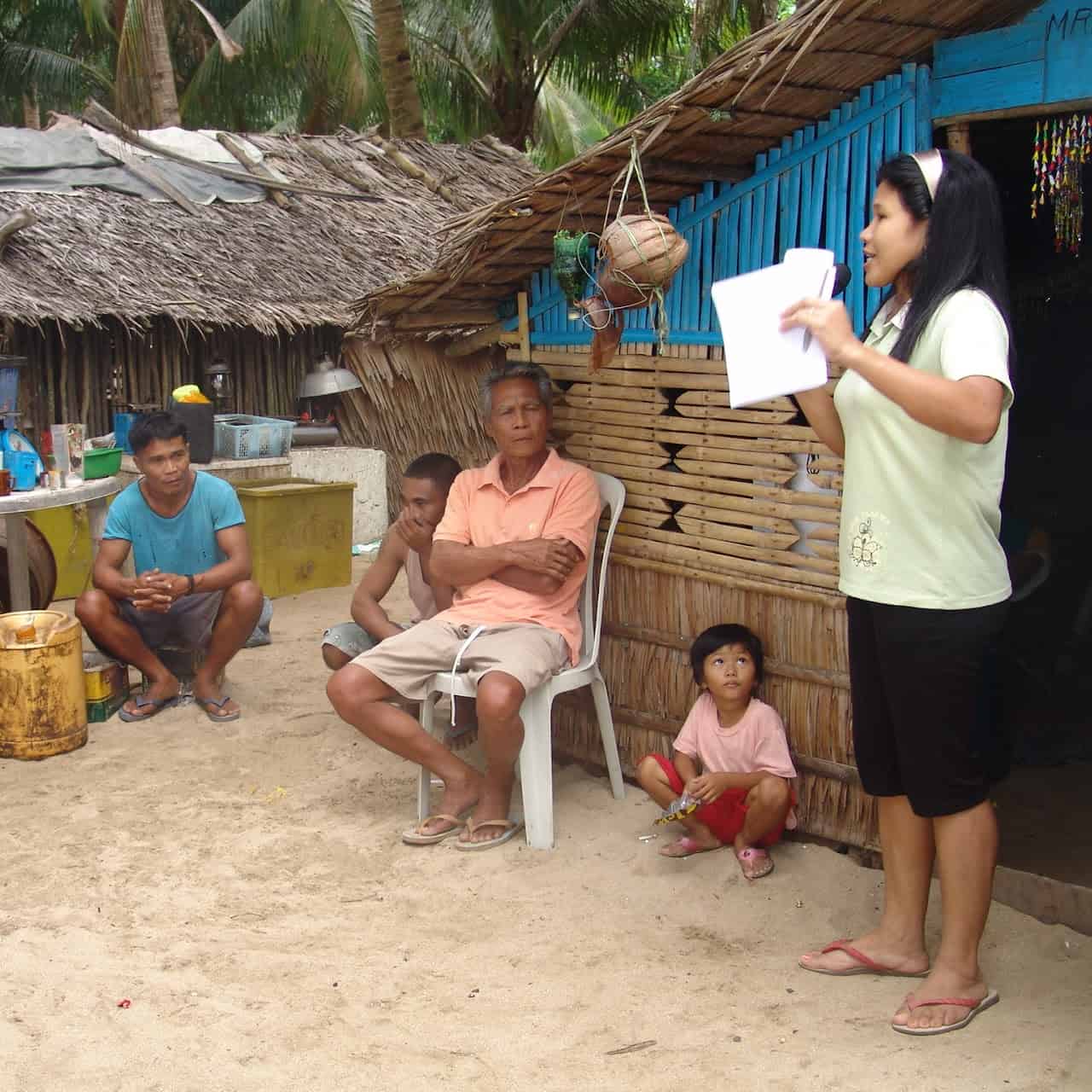 Caravan in Cadlao Island