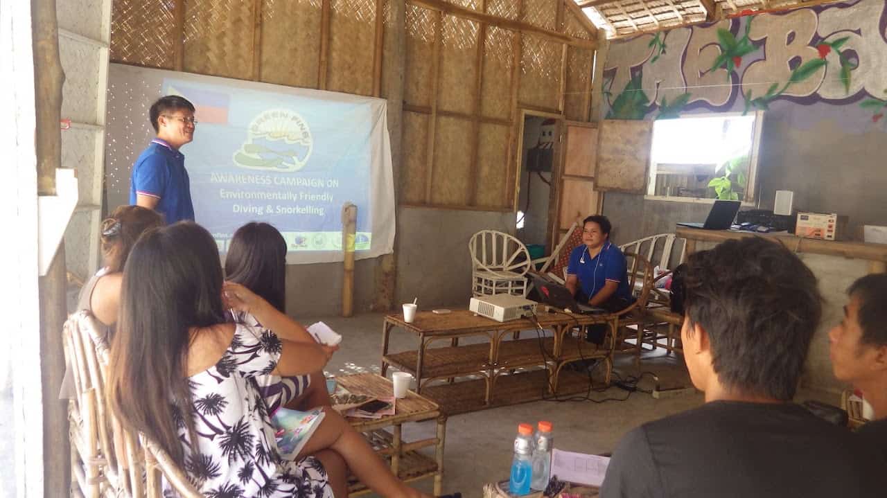 Green Fins and COTS Control Orientation