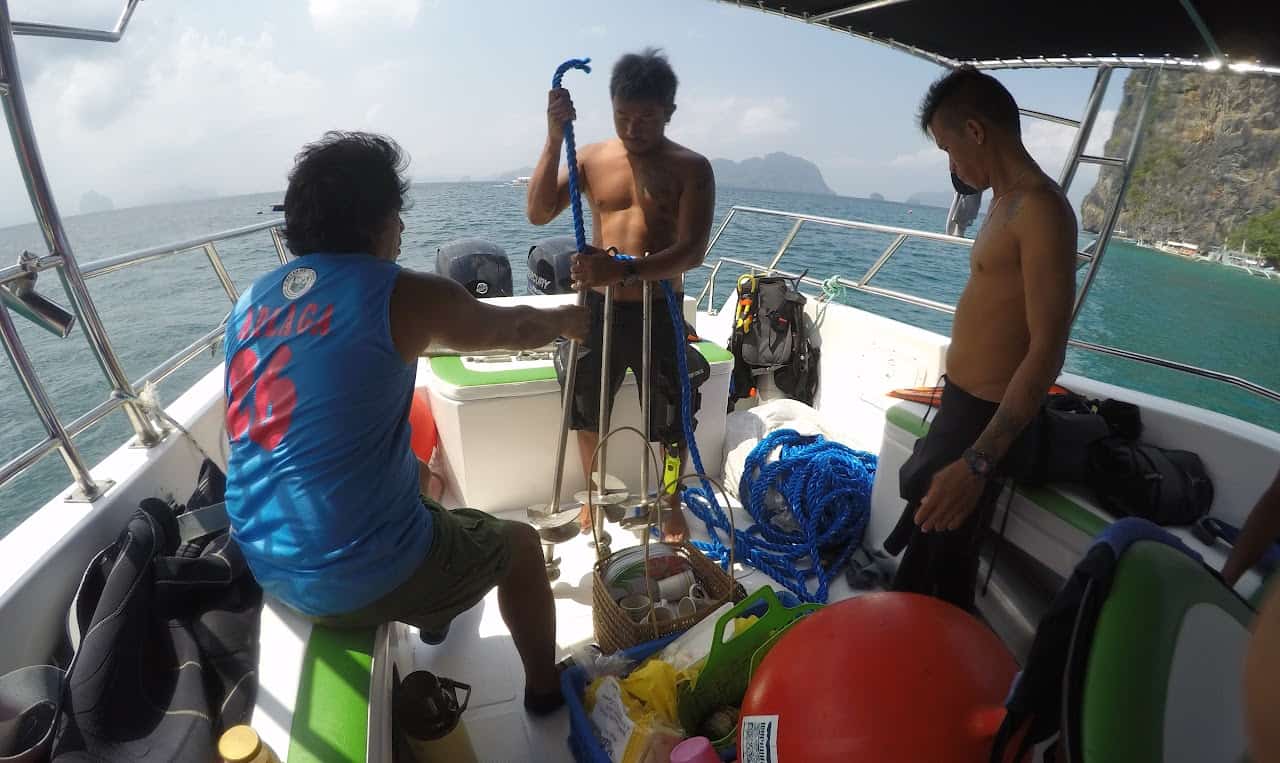 Protected coral reef